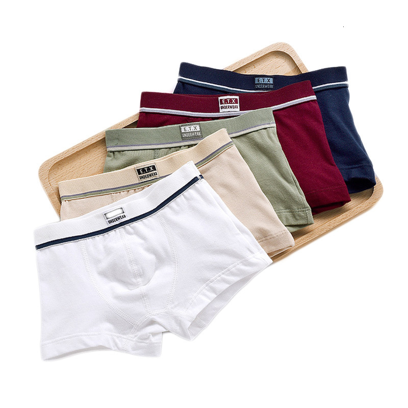 Panties Children Underwear Boys Cotton Boxer Briefs For Boy Shorts Baby Kids Size 216T 5pcs 230322