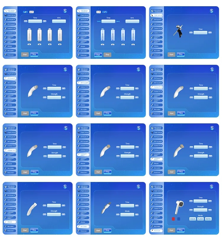 13 In 1 Diamond Microdermabrasion Dermabrasion Vacuum Spray Acne Removal Facial Care Beauty Machine