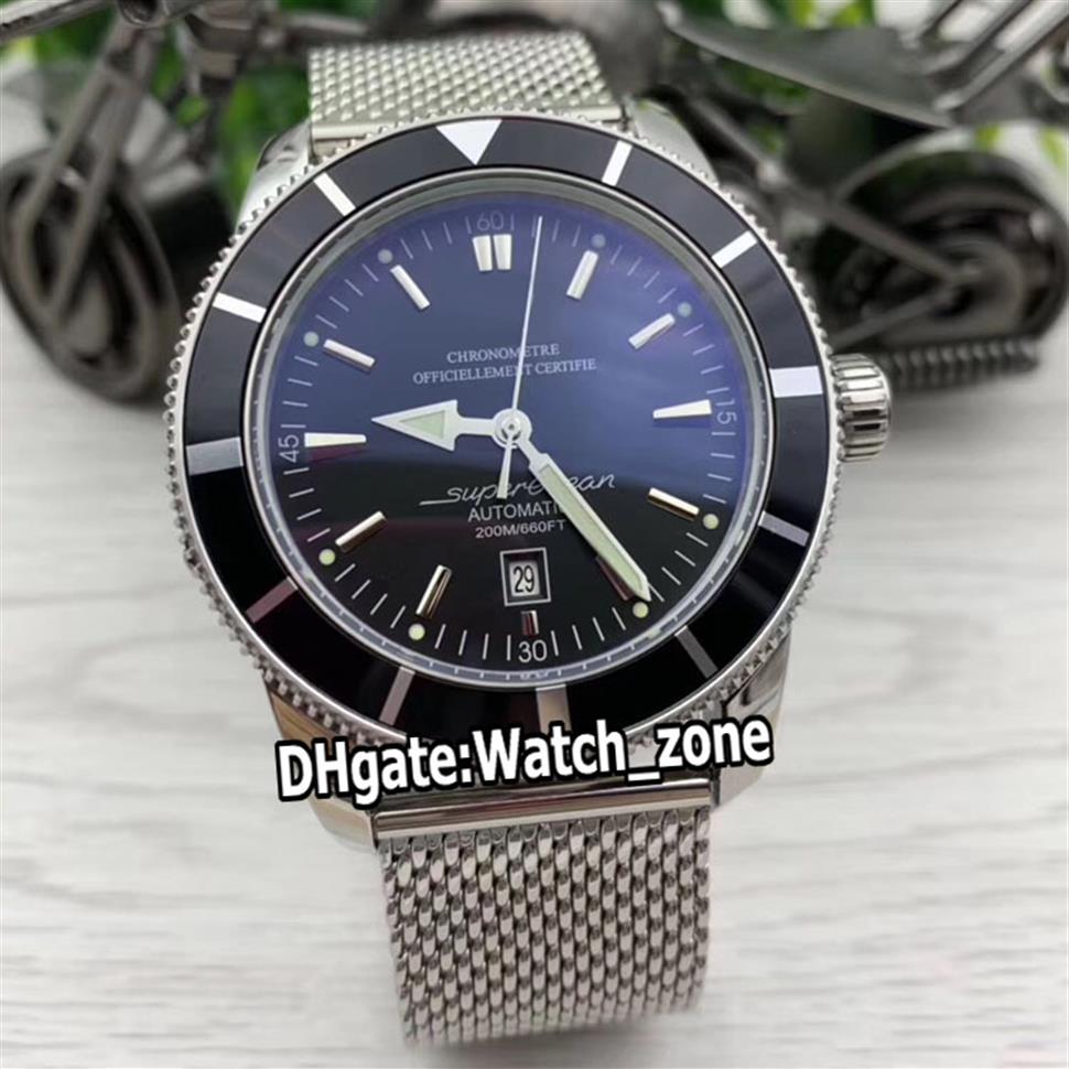 New Superocean Heritage II AB2010121 42mm Black Dial Automatic Mens Watch Stainless Steel Bracelet Gents Watches High Quality Watc237v, Custom waterproof
New Superocean Heritage II AB2010121 42mm Black Dial Automatic Mens Watch Stainless Steel Bracelet Gents Watches High Quality Watc237v, Custom waterproof