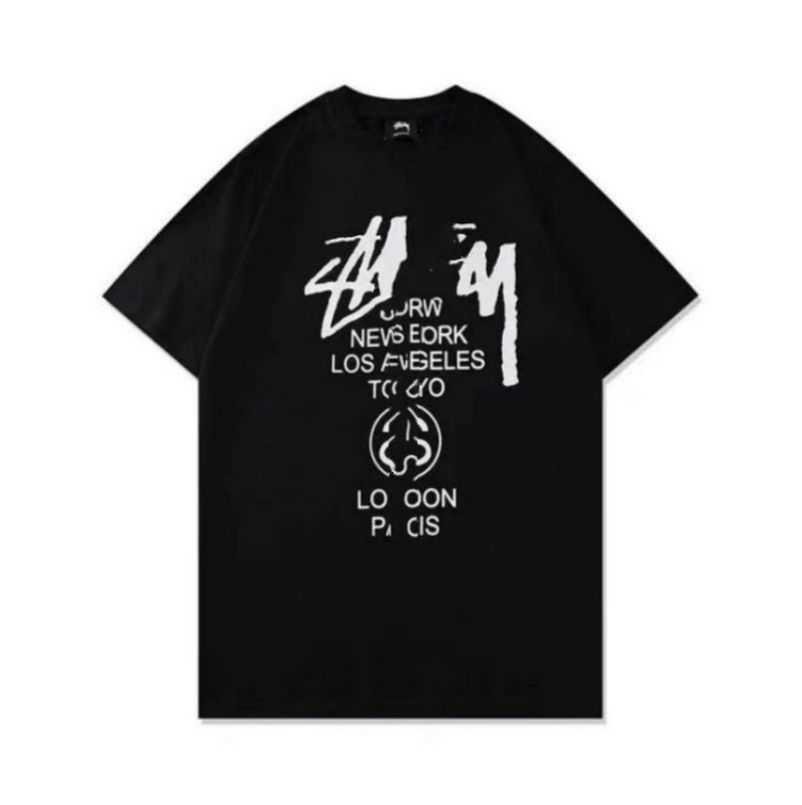 Designer Luxury fashion brand stussys Classic Mens And Womens T Shirt Dice pattern printed alphabet Summer High Street Trend Tee yh03, Beige
Designer Luxury fashion brand stussys Classic Mens And Womens T Shirt Dice pattern printed alphabet Summer High Street Trend Tee yh03, Beige