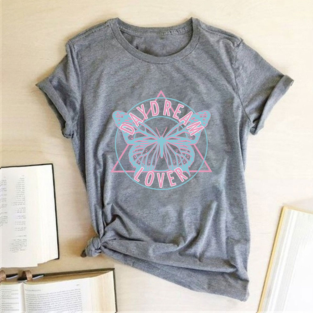 Women s T Shirt Daydream Lover Women T Short Sleeve Sweet Tee Femme Summer Funny Tees Tops Kawaii Clothes 230321