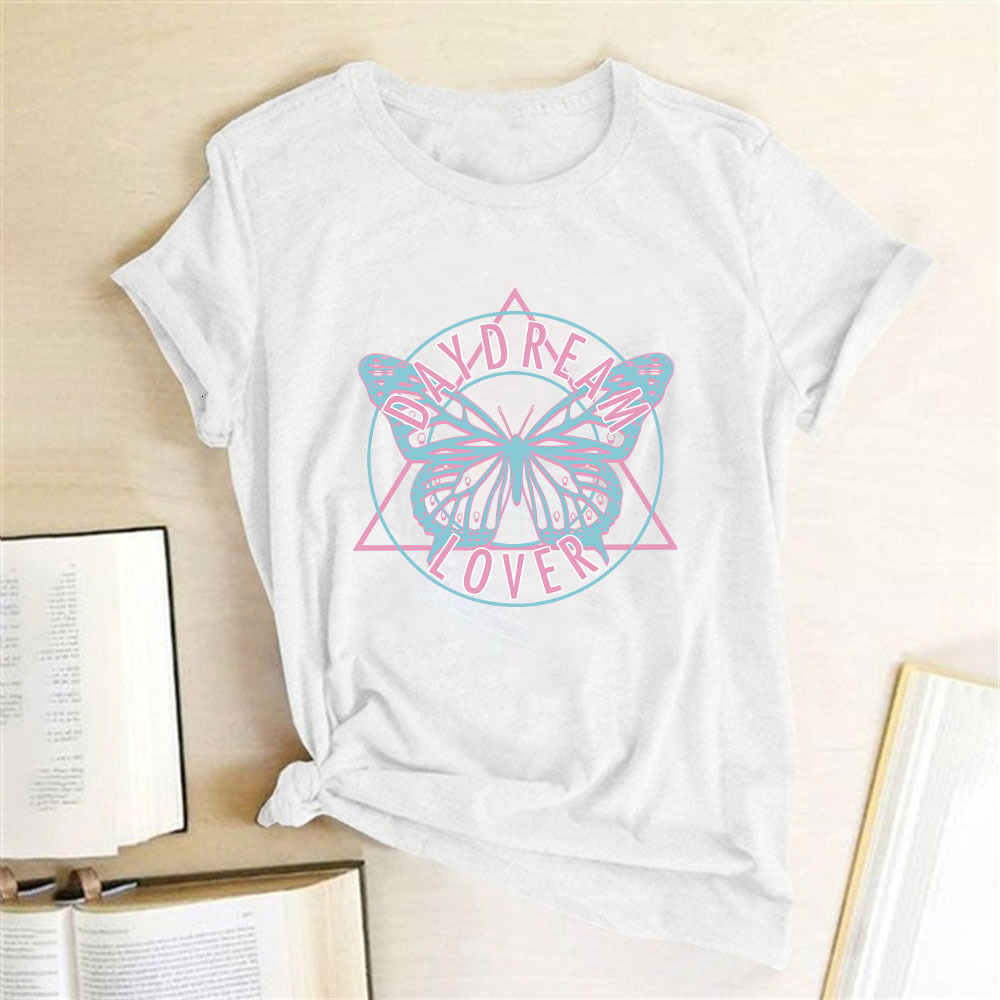 Women s T Shirt Daydream Lover Women T Short Sleeve Sweet Tee Femme Summer Funny Tees Tops Kawaii Clothes 230321