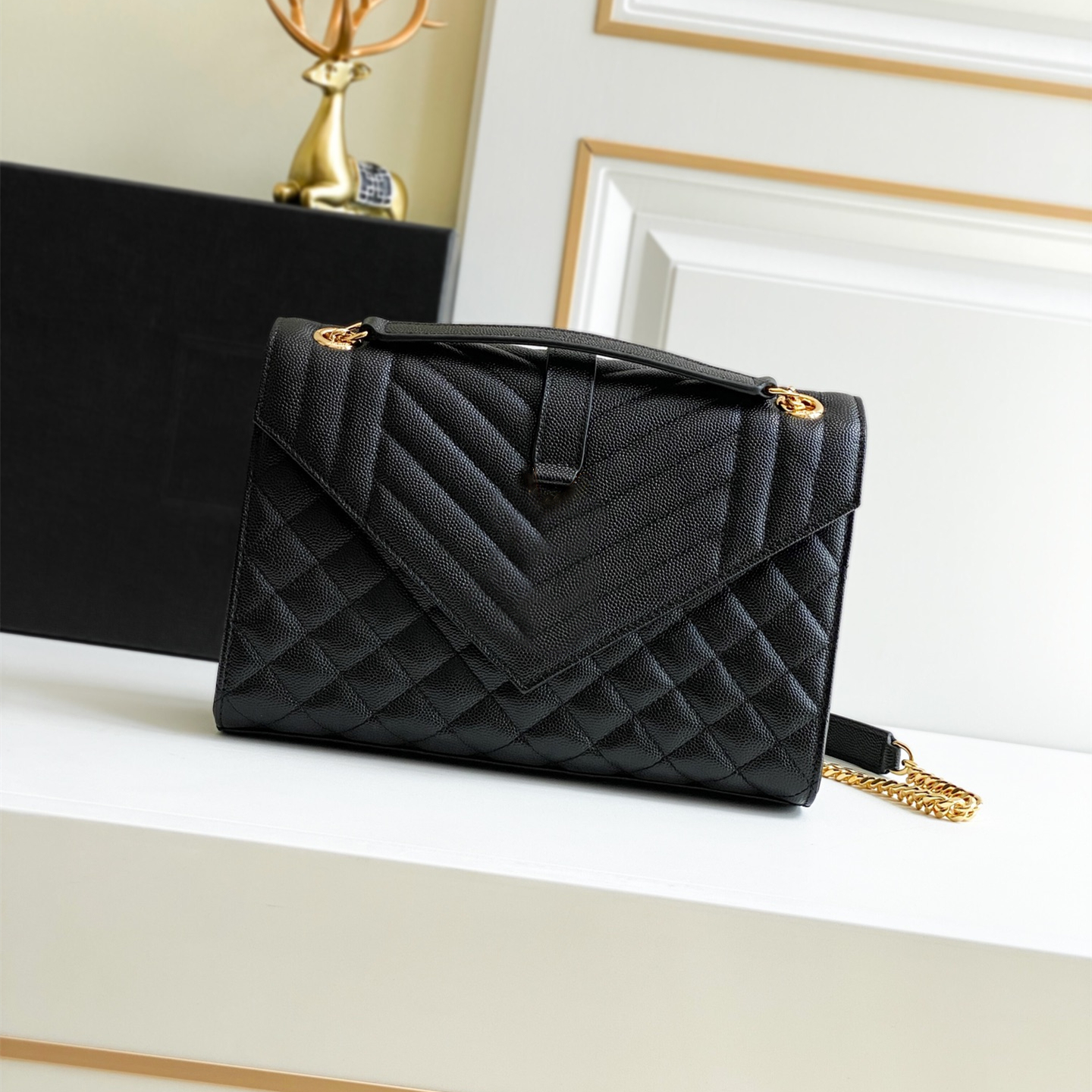 Designer Bag ENVELOPE Gold Silver Letter Leather Wholesale Formal Women Luxury Leather Handbags Cross body Clutch Totes Crossbody Shoulder Bags