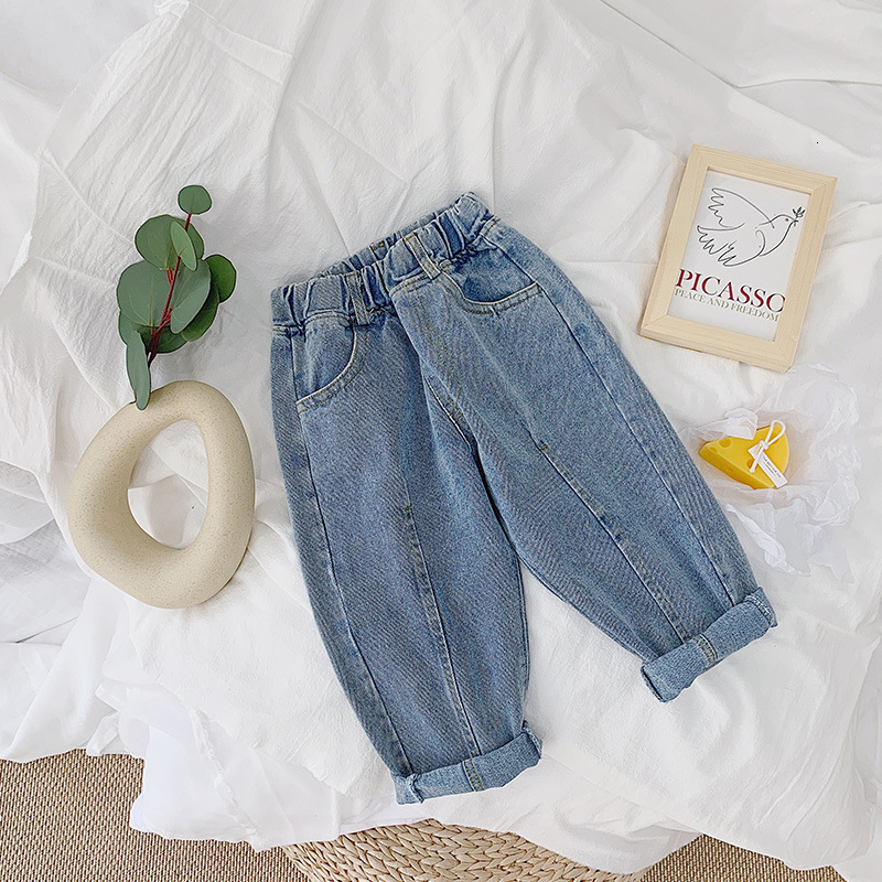 Jeans Charming baby spring and autumn jeans suitable for boys children Trousers clothing high-quality teenagers 230406