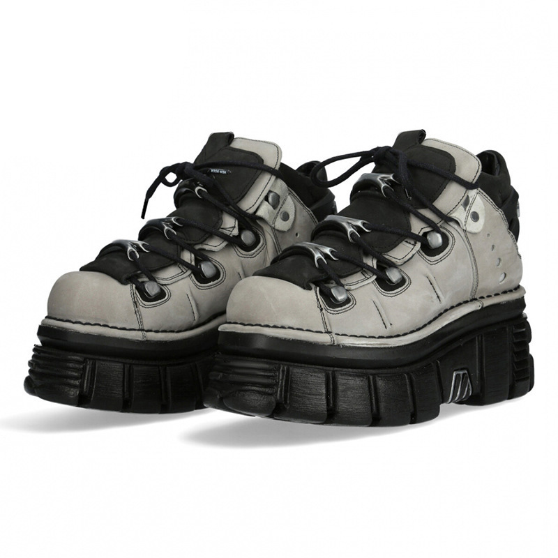 Dress Shoes Punk Style Women Sneakers Platform Woman Creepers Female Casual Flats Metal Decoration Thick Bottom Tennis 230321, White
Dress Shoes Punk Style Women Sneakers Platform Woman Creepers Female Casual Flats Metal Decoration Thick Bottom Tennis 230321, White