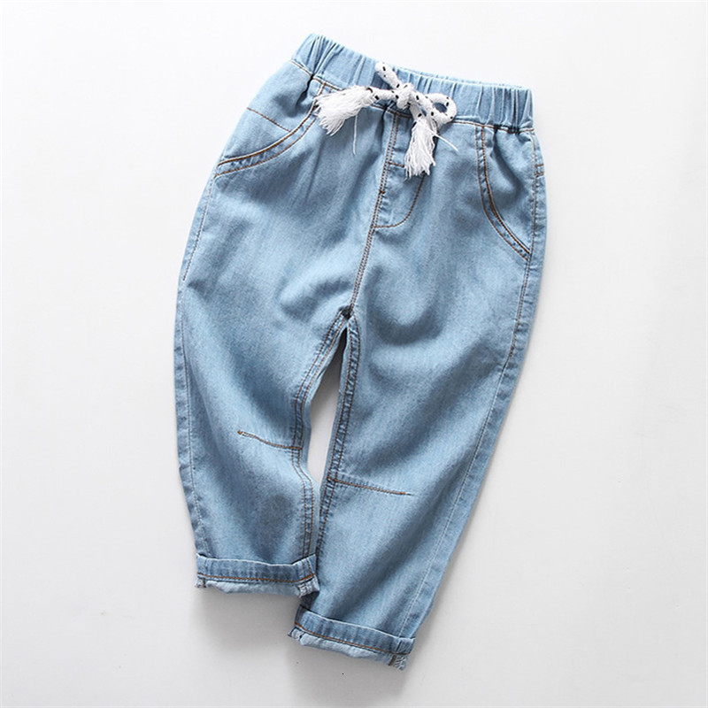 Jeans Lawadka Summer Thin Children's Boys and Girls' Jeans Pants Cotton Children's Boys and Girls Trousers Casual Denim High Quality Ag
