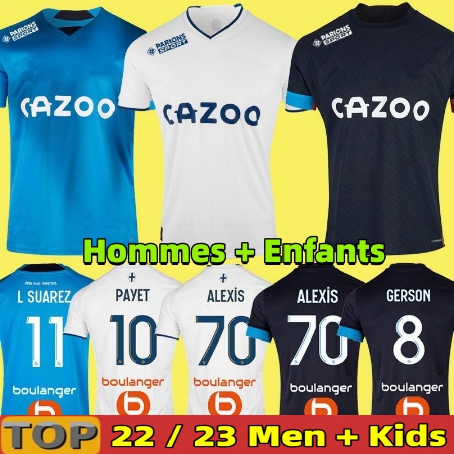22/23 ALEXIS kids Olympique De soccer jerseys 2022 2023 GUENDOUZI GERSON PAYET OM under BAKAMBU milik maillot KAMARA CUISANCE adult kit Uniform, 22 23 home aldult player sponsor ucl
22/23 ALEXIS kids Olympique De soccer jerseys 2022 2023 GUENDOUZI GERSON PAYET OM under BAKAMBU milik maillot KAMARA CUISANCE adult kit Uniform, 22 23 home aldult player sponsor ucl