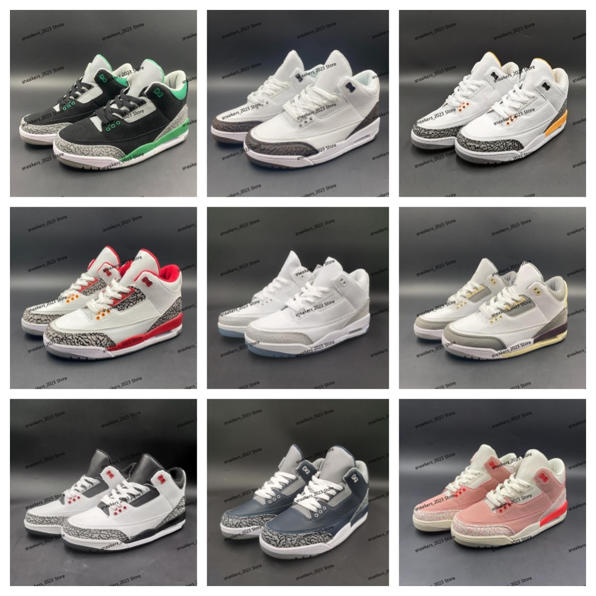 Jumpman 3s Basketball Shoes Mens Trainers Outdoor Sports Sneakers 3 Fire Red Pine Green Racer Blue Cool Grey UNC Court Purple Laser Orange Cardinal Hall Of Fame, 30
Jumpman 3s Basketball Shoes Mens Trainers Outdoor Sports Sneakers 3 Fire Red Pine Green Racer Blue Cool Grey UNC Court Purple Laser Orange Cardinal Hall Of Fame, 30