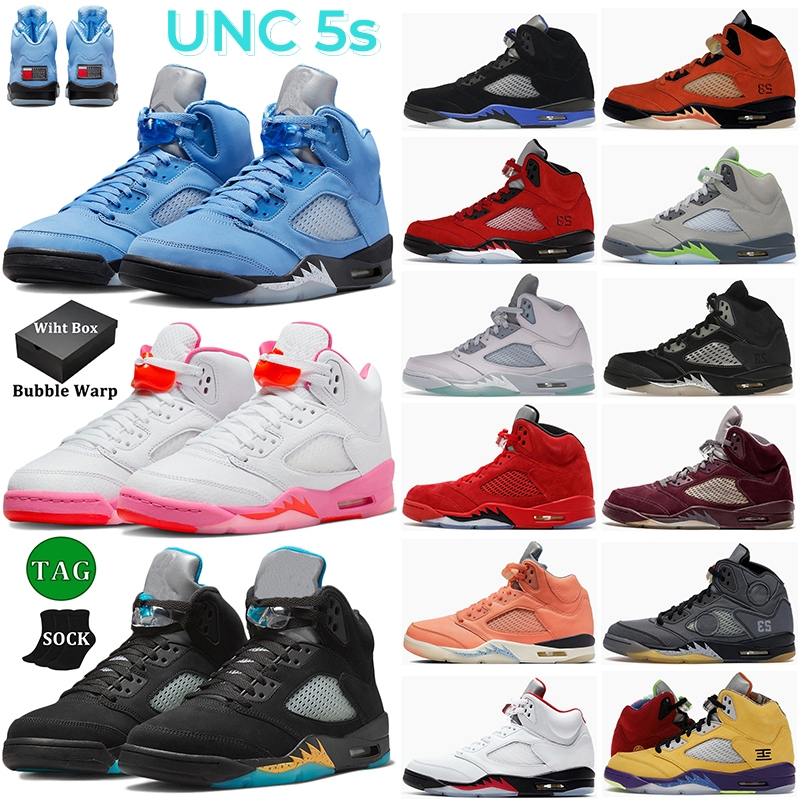 jumpman 5 men basketball Shoes 5s UNC Racer University Blue Aqua Crimson Bliss Green Bean Dark Concord Black Metallic Raging Bull Red mens trainers sports sneakers, 15
jumpman 5 men basketball Shoes 5s UNC Racer University Blue Aqua Crimson Bliss Green Bean Dark Concord Black Metallic Raging Bull Red mens trainers sports sneakers, 15