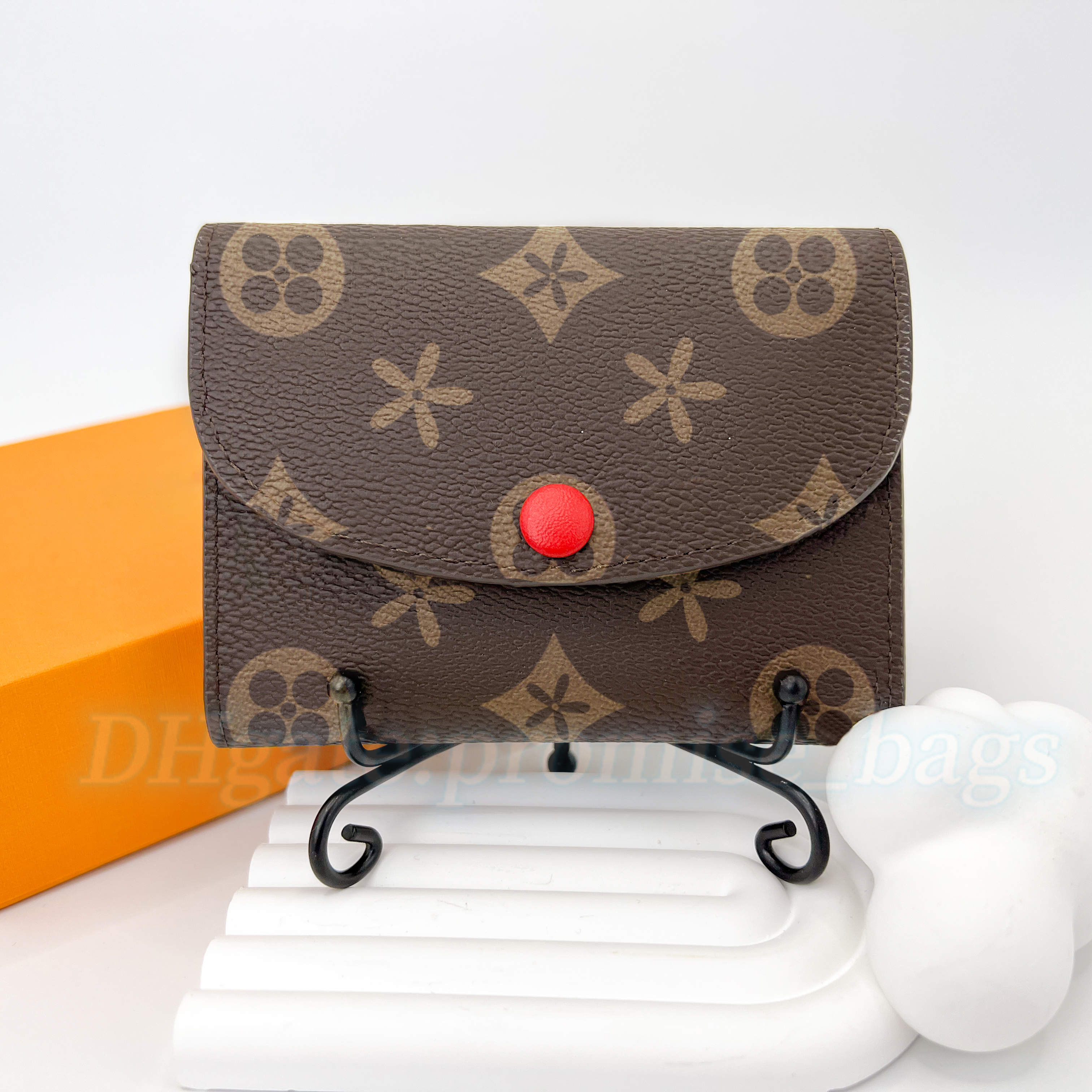 High quality M41939 rosalie coin purse Card Holders Luxury Designer Men Coin Pouch Women's CardHolder louvis flower clamshell wallets Key Purses card slot Holder gym, Mon0gram dark red
High quality M41939 rosalie coin purse Card Holders Luxury Designer Men Coin Pouch Women's CardHolder louvis flower clamshell wallets Key Purses card slot Holder gym, Mon0gram dark red