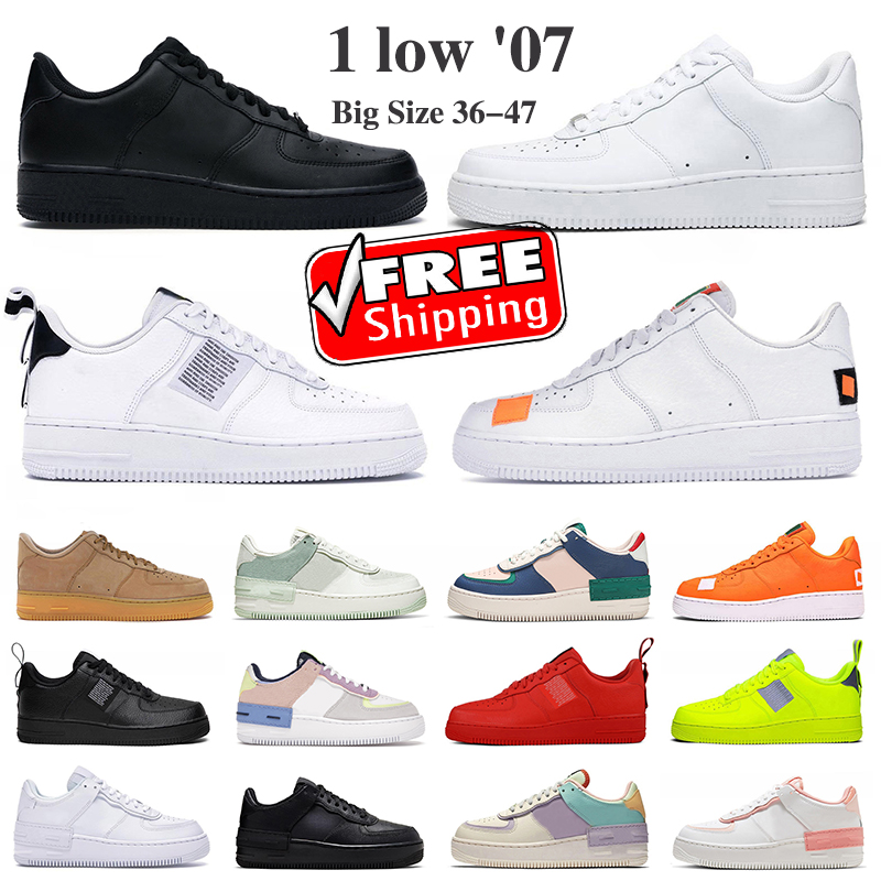 2023 NEW Freeshipping designer 1 Running Shoes af1 platform mens trainers for men airforce one women shadow Black White Pistachio Frost wheat Big, 29
2023 NEW Freeshipping designer 1 Running Shoes af1 platform mens trainers for men airforce one women shadow Black White Pistachio Frost wheat Big, 29