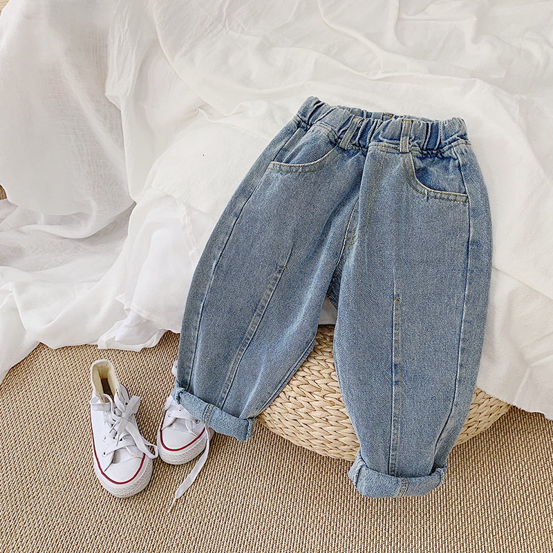 Jeans Charming baby spring and autumn jeans suitable for boys children Trousers clothing high-quality teenagers 230406