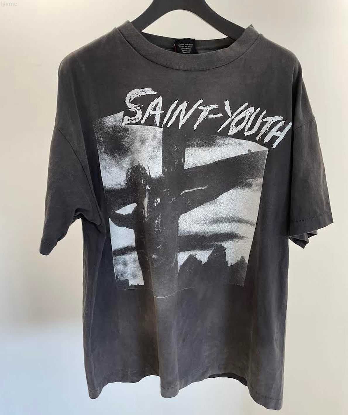 Men's T-shirts Saint Michael Vintage Abstract Religious High Street and Women's Loose Casual Short Sleeve T-shirtTGXM, Washed coffee
Men's T-shirts Saint Michael Vintage Abstract Religious High Street and Women's Loose Casual Short Sleeve T-shirtTGXM, Washed coffee