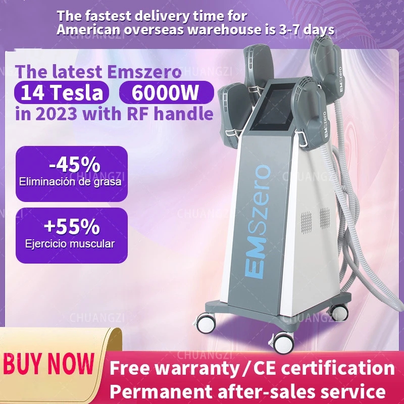 RF EquipmentNew in EMSzero Hi-emt Muscle EMS Machine With 4 Pcs Neo Handles With Pelvic Stimulation Pads Optional
RF EquipmentNew in EMSzero Hi-emt Muscle EMS Machine With 4 Pcs Neo Handles With Pelvic Stimulation Pads Optional