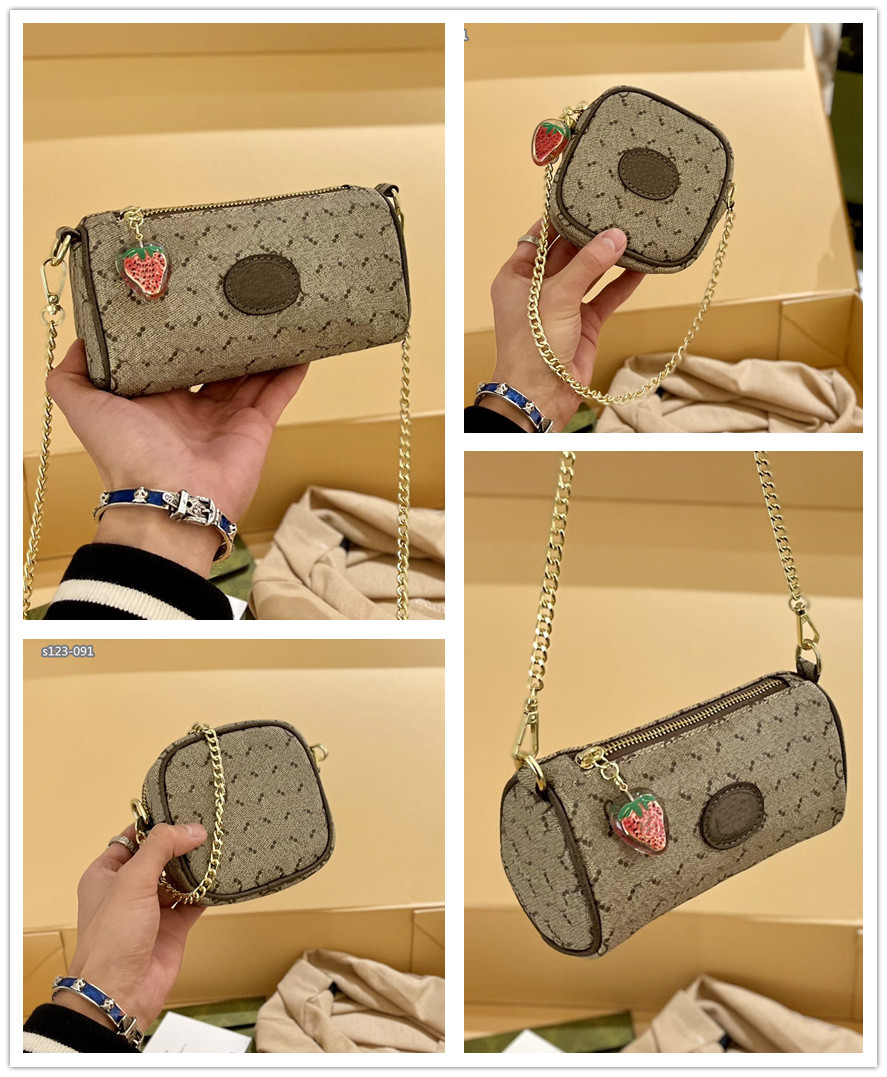 Designer Ophidia Bags Women Girls Chain Mini Shoulder Bag Luxury G Strawberry pendant square / Pillow Crossbody Messenger Wallet Women Phone Coin Bag Small Tote Purse, 1#
Designer Ophidia Bags Women Girls Chain Mini Shoulder Bag Luxury G Strawberry pendant square / Pillow Crossbody Messenger Wallet Women Phone Coin Bag Small Tote Purse, 1#