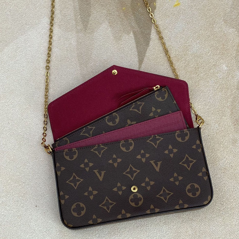 Designer Bag 3pcs set Classic multi pochette women bag Handbag Crossbody Leather Purse Louiseity Fashion Viutonity Shoulder Lady the Tote Wallet 10, #5
Designer Bag 3pcs set Classic multi pochette women bag Handbag Crossbody Leather Purse Louiseity Fashion Viutonity Shoulder Lady the Tote Wallet 10, #5