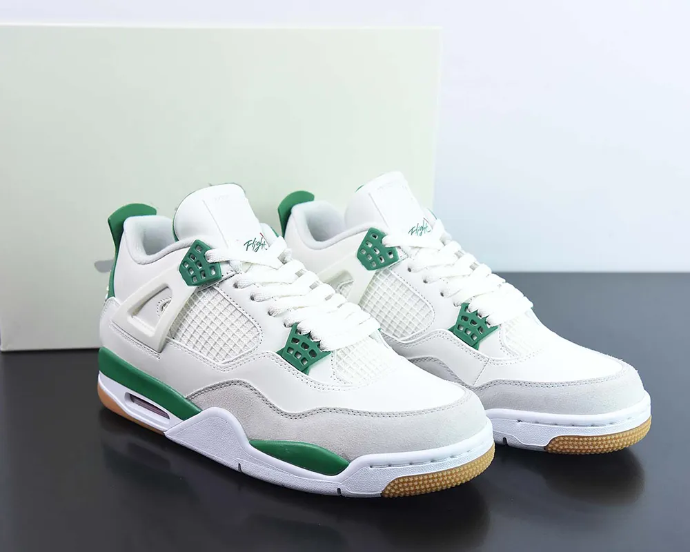 2023 basketball Shoes Jumpman 4 Pine Green Neutral Grey-White Outdoor Sneaker Sports With Original Box, Pine green white
2023 basketball Shoes Jumpman 4 Pine Green Neutral Grey-White Outdoor Sneaker Sports With Original Box, Pine green white