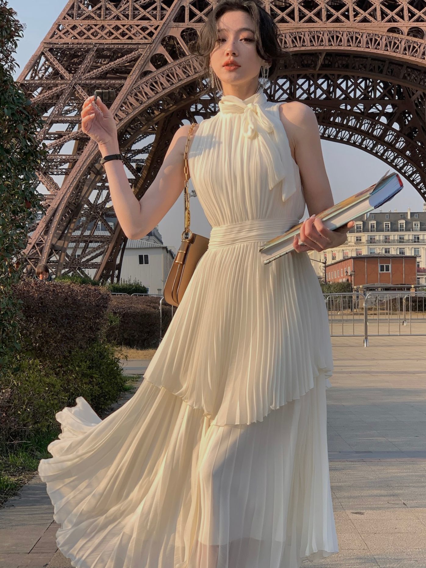 Party Dresses Summer French Styel Women Elegent Midi Ruffle Midi Dress Female Fashion Party Birthday Prom Clothes Vestidos 230322