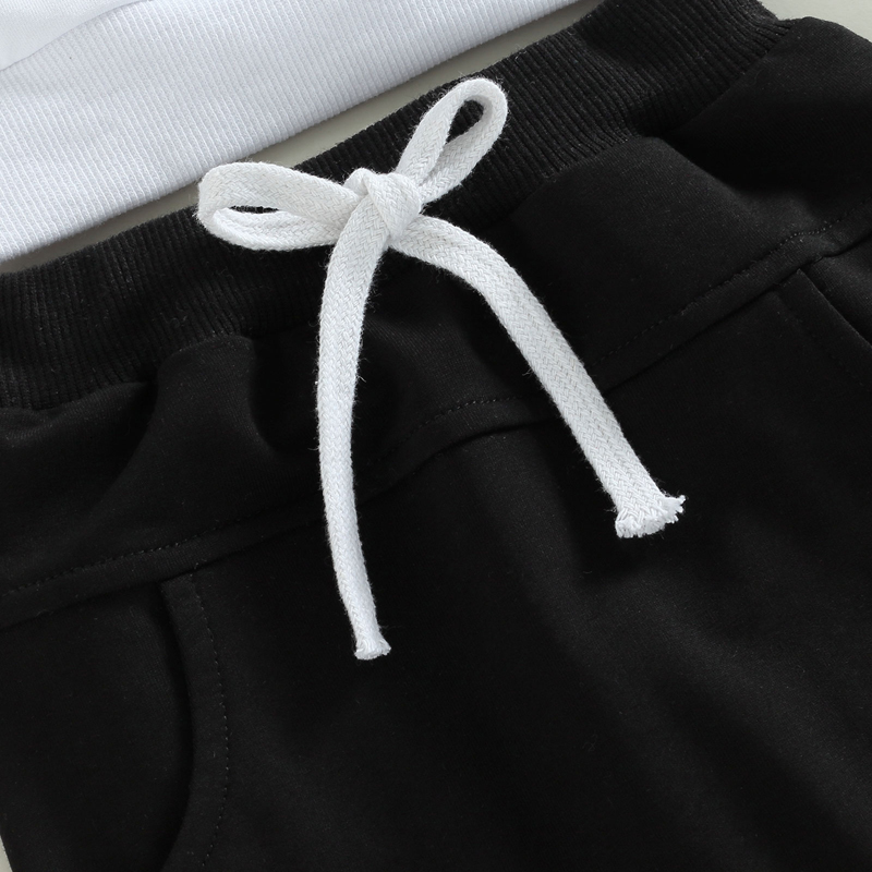 Clothing Sets 1031 Lioraitiin 03Years Toddler Baby Boy Girl 2Pcs Spring Autumn Set Valentines Day Long Sleeve Top Solid Pants 230322