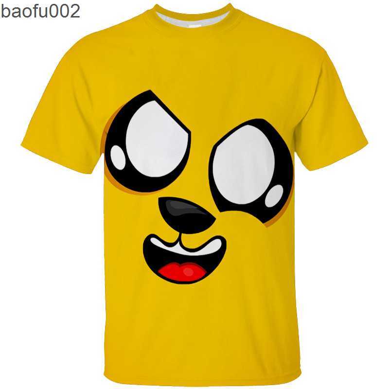 Men's T-Shirts Funny Mikecrack T-shirt Children 3D Cartoon Tee Tops Kawaii O-Neck T Shirt Los Compas Anime Streetwear Compadretes Tshirt Summer W