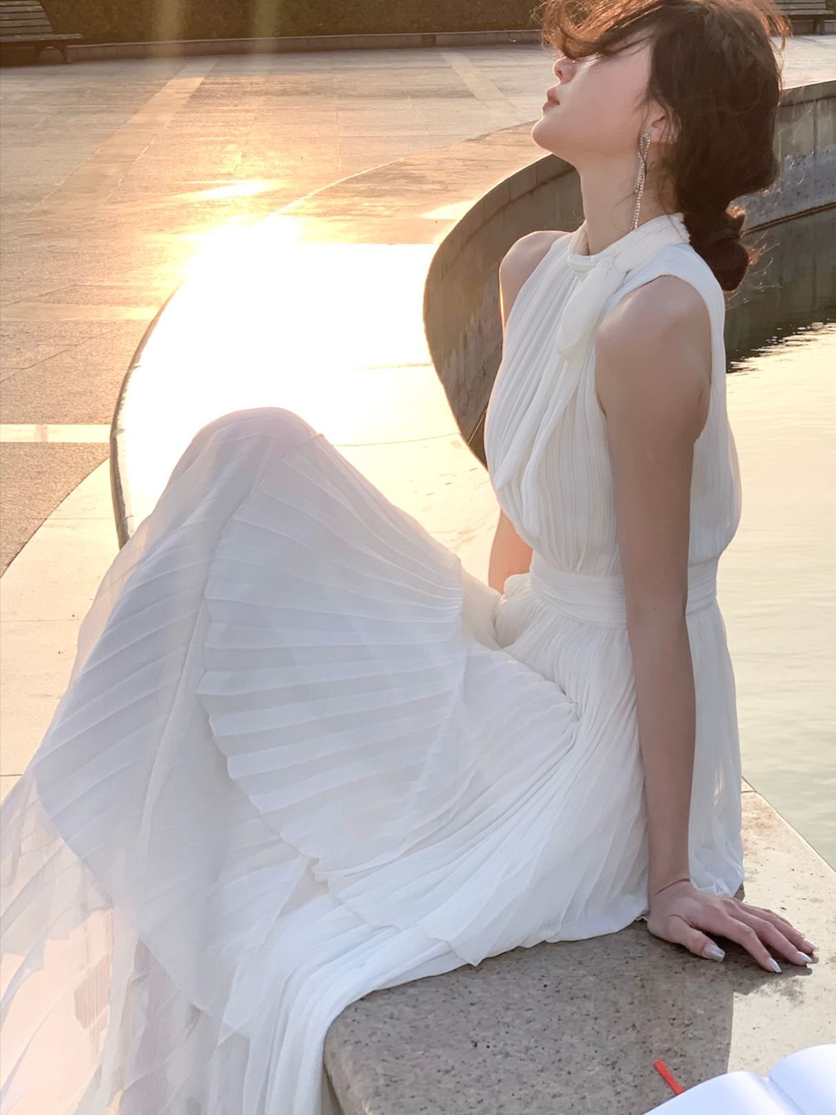 Party Dresses Summer French Styel Women Elegent Midi Ruffle Midi Dress Female Fashion Party Birthday Prom Clothes Vestidos 230322