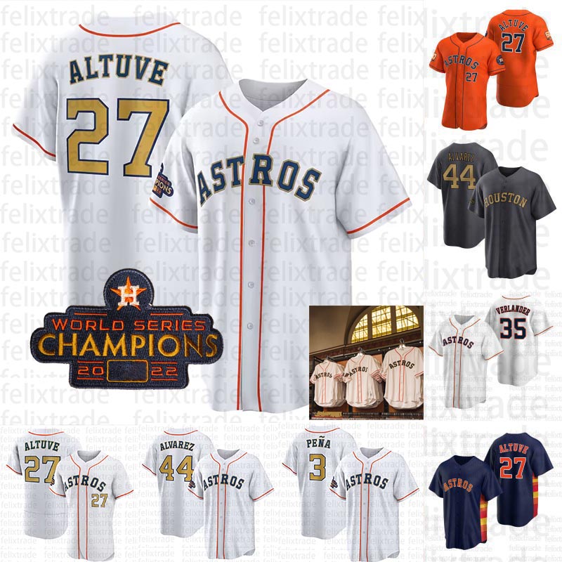 Jose Altuve Houston 2023 Gold Collection jersey Astros 60th Anniversary Jerseys Yordan Alvarez Alex Bregman Justin Verlander Nolan Ryan Kyle Tucker Bagwell, Women's s-xxl white
Jose Altuve Houston 2023 Gold Collection jersey Astros 60th Anniversary Jerseys Yordan Alvarez Alex Bregman Justin Verlander Nolan Ryan Kyle Tucker Bagwell, Women's s-xxl white