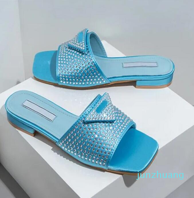 Designer Letter Sandals Water Diamond Triangle Low Heel Slippers for Women Outdoor Slides Height Heels Women's Shoes 001, Blue
Designer Letter Sandals Water Diamond Triangle Low Heel Slippers for Women Outdoor Slides Height Heels Women's Shoes 001, Blue
