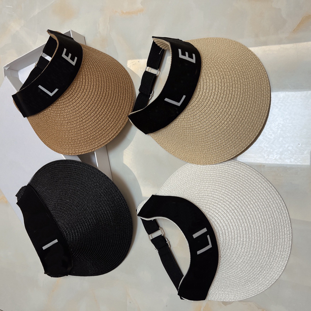 Sun Hat Visors Women Men Visor Bucket Baseball Luxurys Designers Caps Hats Mens Bonnet Beanie Cappelli Firmati Summer, Black
Sun Hat Visors Women Men Visor Bucket Baseball Luxurys Designers Caps Hats Mens Bonnet Beanie Cappelli Firmati Summer, Black