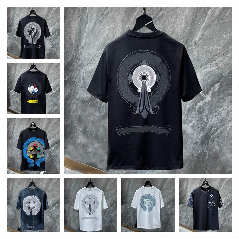 Mens T-shirts 2023 Fashion Ch Top Brand Chromes Letter Horseshoe Sanskrit Cross Pattern Sweater T-shirts Designer Pullover Tops Cotton Classic Tshirts Tees, 13
Mens T-shirts 2023 Fashion Ch Top Brand Chromes Letter Horseshoe Sanskrit Cross Pattern Sweater T-shirts Designer Pullover Tops Cotton Classic Tshirts Tees, 13