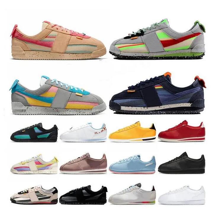 2023 Crotez Casual Shoes Fashion Union LA X Cortez Sesame Smoke Grey Lemon Frost Noir Runner Sneakers Blue Purple Premium Classic Leather Black White Mens Trainers
2023 Crotez Casual Shoes Fashion Union LA X Cortez Sesame Smoke Grey Lemon Frost Noir Runner Sneakers Blue Purple Premium Classic Leather Black White Mens Trainers