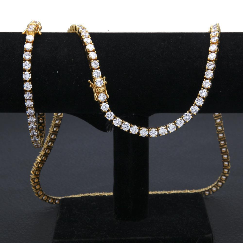 Cuban link chain Tennis Hip Hop Gold Silver Chain Necklace 1 Row micro pave CZ Copper Jewelry
Cuban link chain Tennis Hip Hop Gold Silver Chain Necklace 1 Row micro pave CZ Copper Jewelry