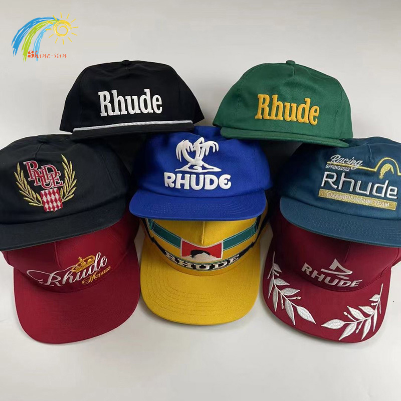 Ball Caps Classic RHUDE Baseball Cap Men Women 1 1 Quality Green Red Yellow Blue Black Rhude Adjustable Hat 230321, 12
Ball Caps Classic RHUDE Baseball Cap Men Women 1 1 Quality Green Red Yellow Blue Black Rhude Adjustable Hat 230321, 12
