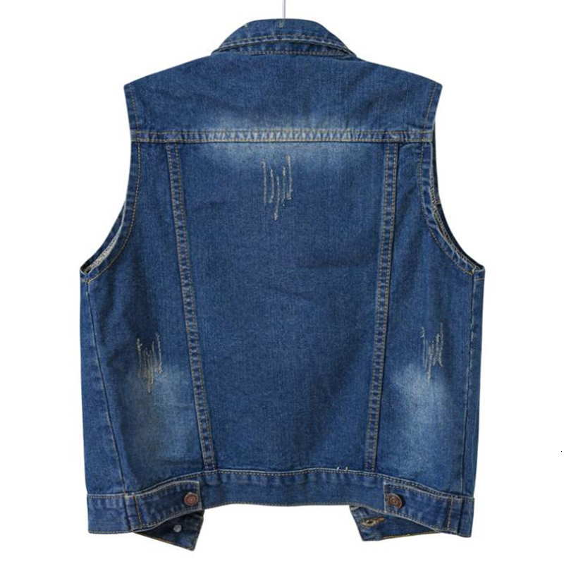 Women's Vests Chalecos Para Mujer denim Tank Top Korean Fashion Sleeveless Women's Jacket 5XL Gilet Jaqueta Feminina Jaquetas 230408
