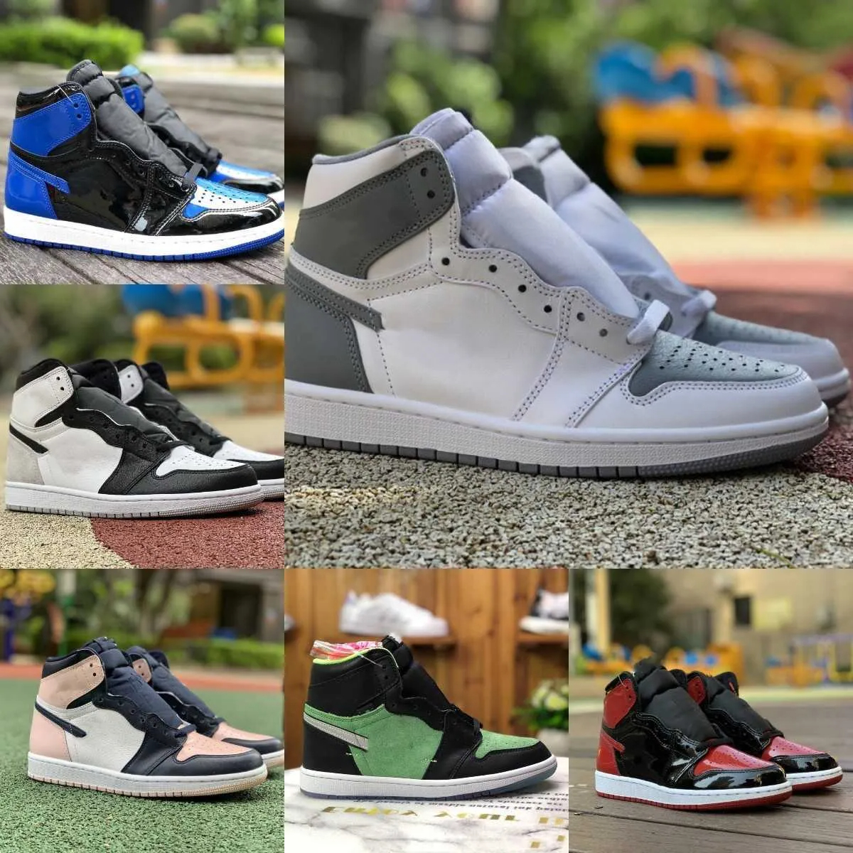 2023Basketball Shoes Stealth Men Women Running Shoes Jumpman 1 1s High Og Crimson Tint Chicago Light Smoke Grey Shadow Obsidian Rookie Of The Year Bred Toe Green Court, 38
2023Basketball Shoes Stealth Men Women Running Shoes Jumpman 1 1s High Og Crimson Tint Chicago Light Smoke Grey Shadow Obsidian Rookie Of The Year Bred Toe Green Court, 38