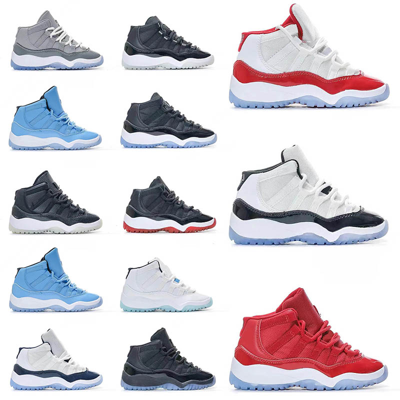 top new jmpman 11 s Kids Shoes Designer Cherry 11 Basketball Sneakers boys cool grey Legend Blue Bred Cool Grey trainers baby kid youth toddler Size:25-35, A12 unc win like 25-35
top new jmpman 11 s Kids Shoes Designer Cherry 11 Basketball Sneakers boys cool grey Legend Blue Bred Cool Grey trainers baby kid youth toddler Size:25-35, A12 unc win like 25-35