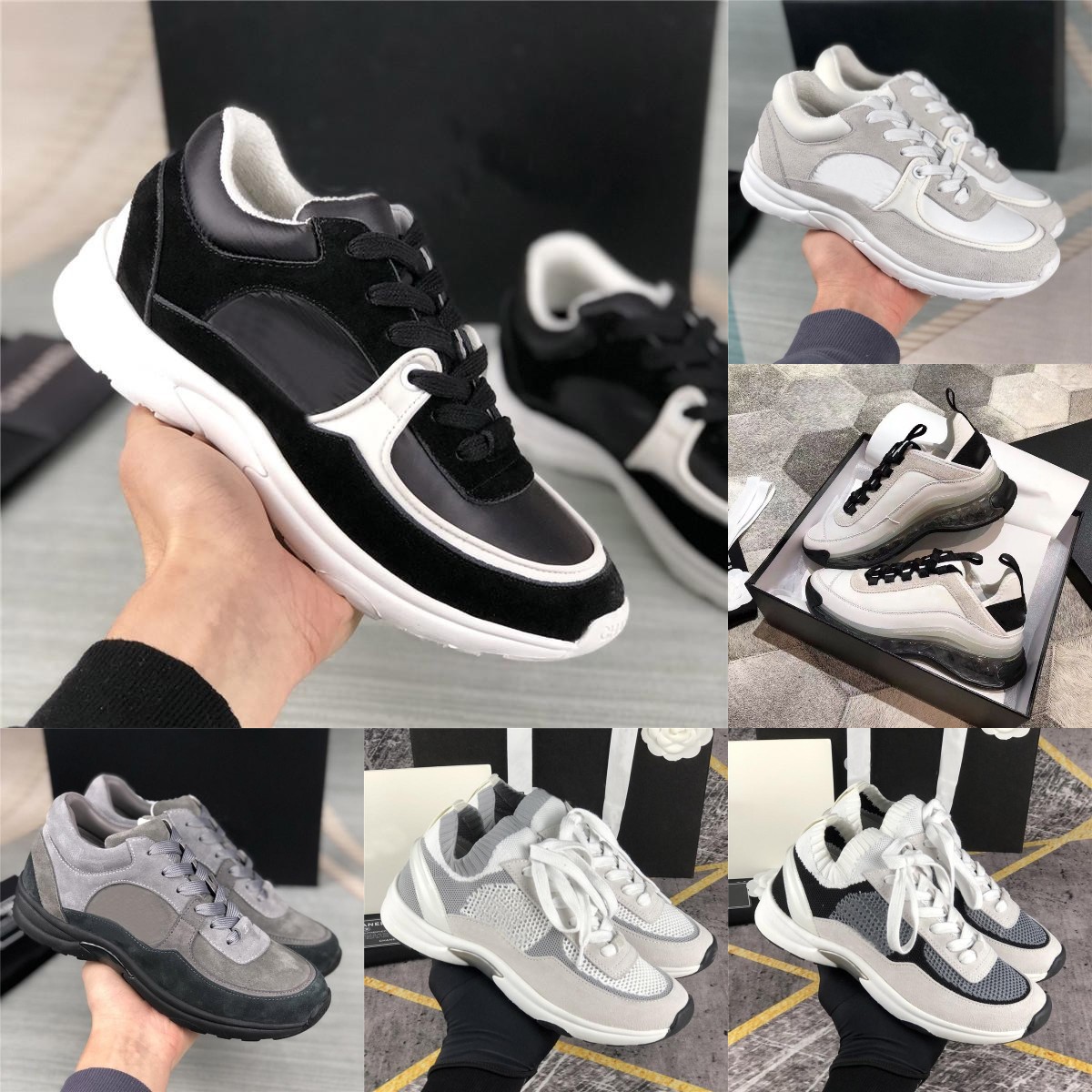 Designer Sneakers Vintage Suede Reflective Shoe Calfskin Platform Casual Shoes Men Women Sneaker Fashion Increasing Leather Mesh Trainers, 1s
Designer Sneakers Vintage Suede Reflective Shoe Calfskin Platform Casual Shoes Men Women Sneaker Fashion Increasing Leather Mesh Trainers, 1s