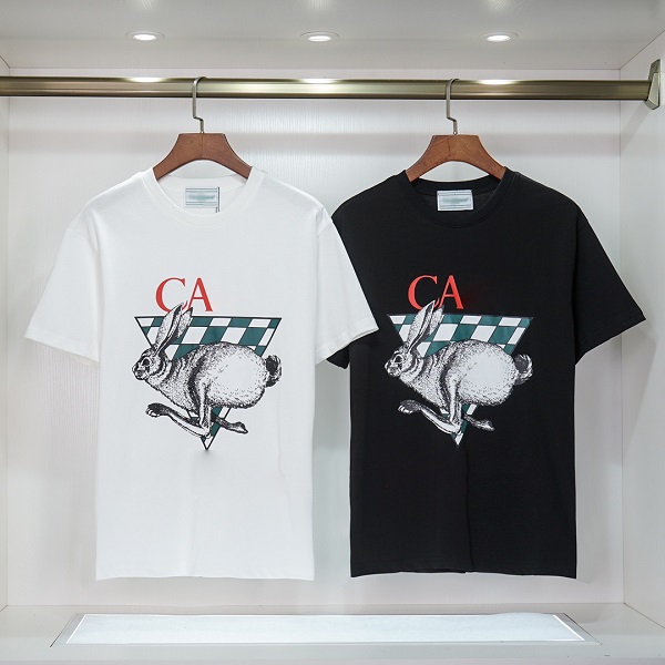 Short SLEEVE T shirt Casablanca 2023 Early spring new Rabbit black and white checked Print T-shirt Casual Short sleeve Size S L XL 2XL 3XL
Short SLEEVE T shirt Casablanca 2023 Early spring new Rabbit black and white checked Print T-shirt Casual Short sleeve Size S L XL 2XL 3XL