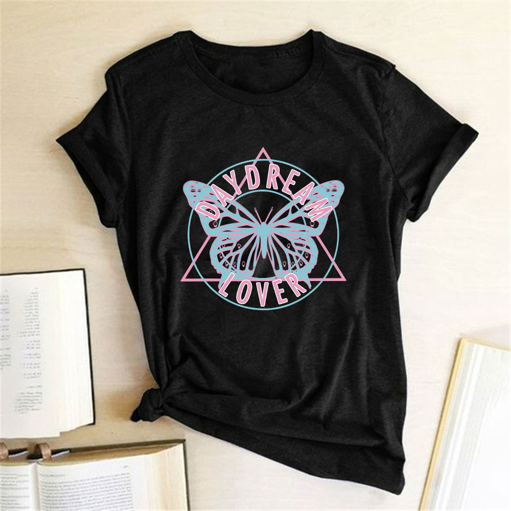 Women s T Shirt Daydream Lover Women T Short Sleeve Sweet Tee Femme Summer Funny Tees Tops Kawaii Clothes 230321