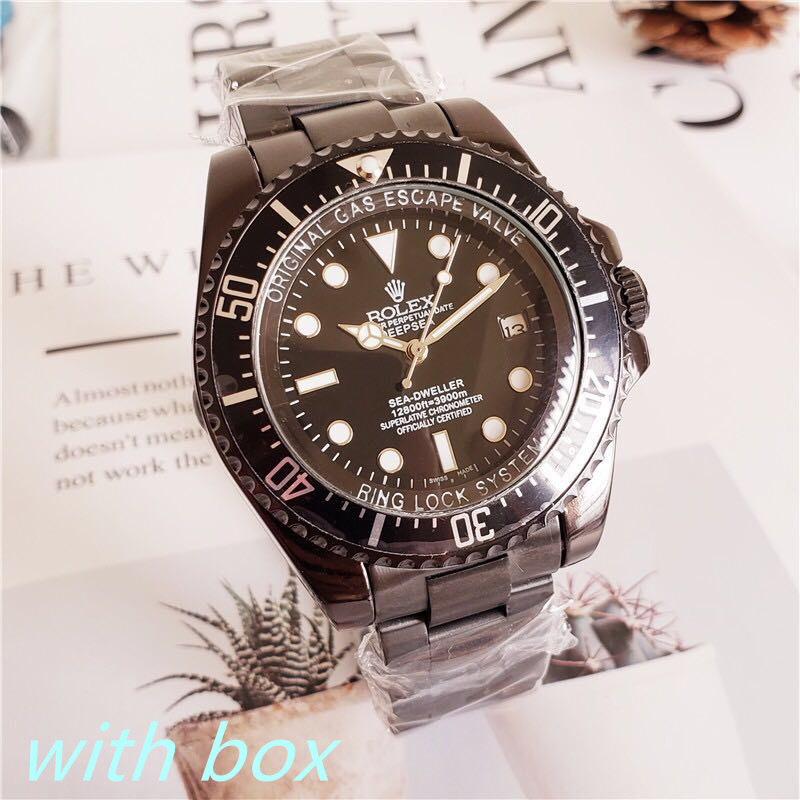 44MM relogio masculino Rolex mens watches fashion Black Dial With Calendar Bracklet Folding Clasp Master Male gift waterproof
44MM relogio masculino Rolex mens watches fashion Black Dial With Calendar Bracklet Folding Clasp Master Male gift waterproof