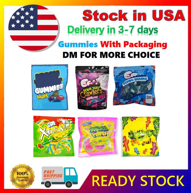 USA Stock prefilled D9 D8 Edibles Gummies thco candy 500/600mg With Packagings bag Made And Shipped in USA
USA Stock prefilled D9 D8 Edibles Gummies thco candy 500/600mg With Packagings bag Made And Shipped in USA