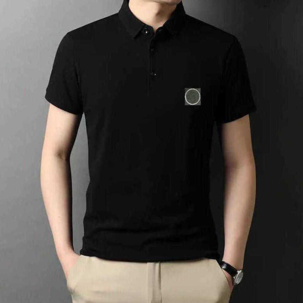 Stone jacket brand polos Summer Classic Solid Mercerized Cotton Polo Shirt Men' Short Sleeve T-shirt Is land Casual, White
Stone jacket brand polos Summer Classic Solid Mercerized Cotton Polo Shirt Men' Short Sleeve T-shirt Is land Casual, White