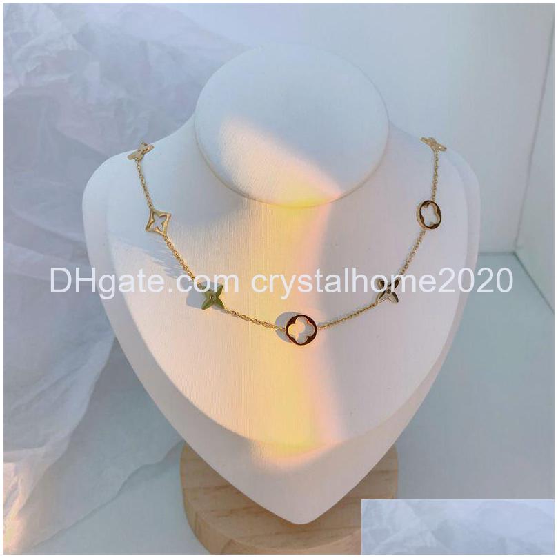 Pendant Necklaces Romantic Design Cute Clover Charm Necklace For Women Drop Delivery 202 Ot1Jx
Pendant Necklaces Romantic Design Cute Clover Charm Necklace For Women Drop Delivery 202 Ot1Jx