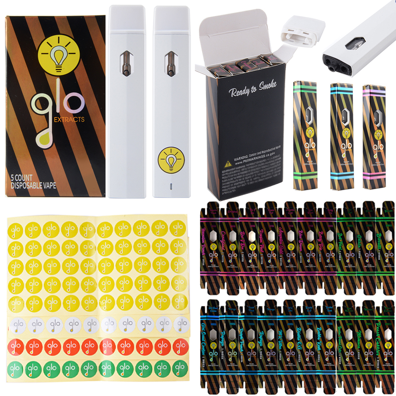 GLO Disposable Vape Pens 1ml Disposable Rechargeable Electronic Cigarettes Starter Kits 280MAH Battery Disposables20 Flavors Dab Pens Empty Pods
GLO Disposable Vape Pens 1ml Disposable Rechargeable Electronic Cigarettes Starter Kits 280MAH Battery Disposables20 Flavors Dab Pens Empty Pods