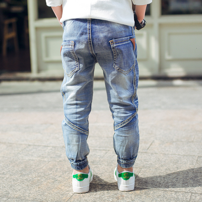 Jeans Teen Boys Jeans Autumn Spring Jeans For Boys Pants Fashion Children Clothing Denim Trousers Kids Pants 4 6 8 10 12 13 Years 230322