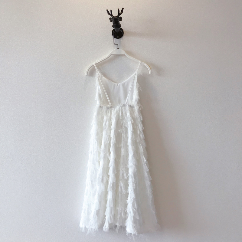 Family Matching Outfits Tank Tassel Mother Daughter Dresses Look Mommy and Me Clothes Mom Mum Baby Women Girls Dress Clothing 230322