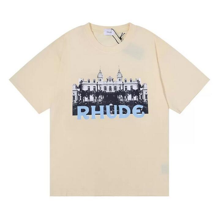 Mens T shirts rhude design letter printing top Tee Cotton Round Collar loose Short Sleeve T-Shirt Fashion Men Casual print T-Shirts 23 style, Q111
Mens T shirts rhude design letter printing top Tee Cotton Round Collar loose Short Sleeve T-Shirt Fashion Men Casual print T-Shirts 23 style, Q111