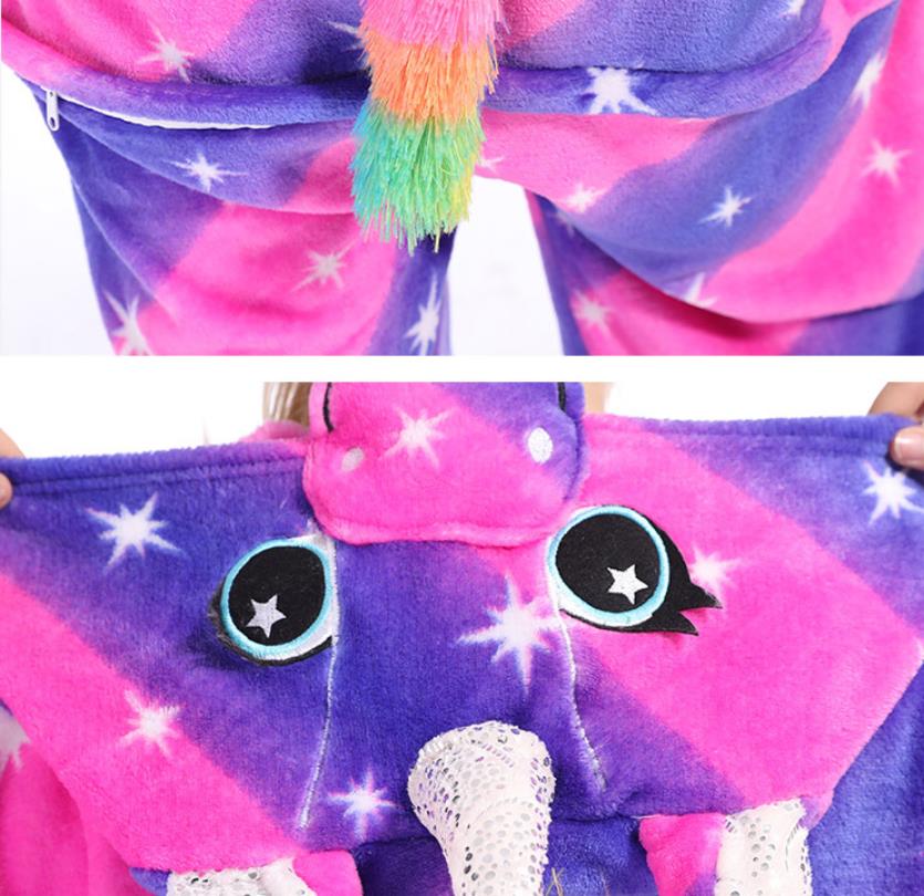 Onesie Pajamas Animal Theme Costume Jumpsuits Women Men Cartoon Cosplay Onepiece Sleepwear Unisex Homewear Carnival Night Anime One-Piece Plush S M L 