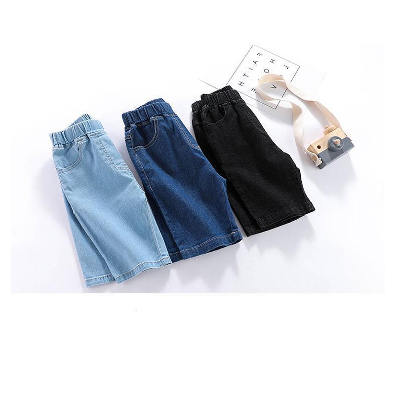 Jeans Baby denim Shorts Summer Children's Shorts Casual Thin Style Elastic Mid rise Solid Youth Apparel 230406