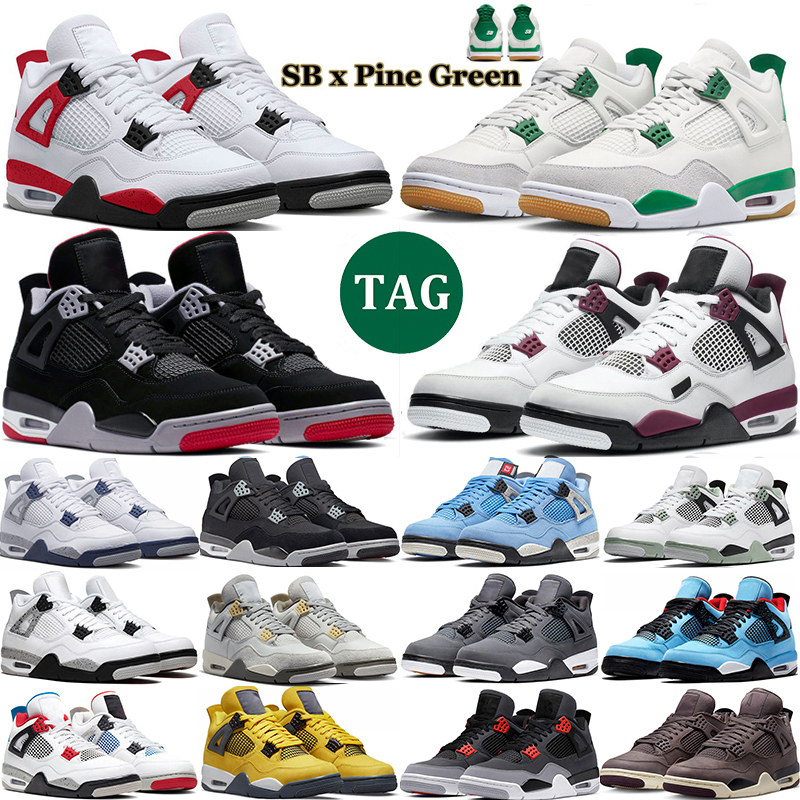 men women 4 retro Basketball Shoes Military Black Cat 4s University Blue Pine Green Midnight Navy Motorsports Royalty Cactus Jack outdoor mens trainer sneaker, (42)
men women 4 retro Basketball Shoes Military Black Cat 4s University Blue Pine Green Midnight Navy Motorsports Royalty Cactus Jack outdoor mens trainer sneaker, (42)