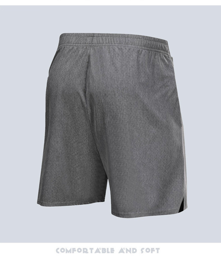 Mens Jogger Sports Shorts For Hiking Cycling With Pocket Casual Running Gym Short Pant Breathable
